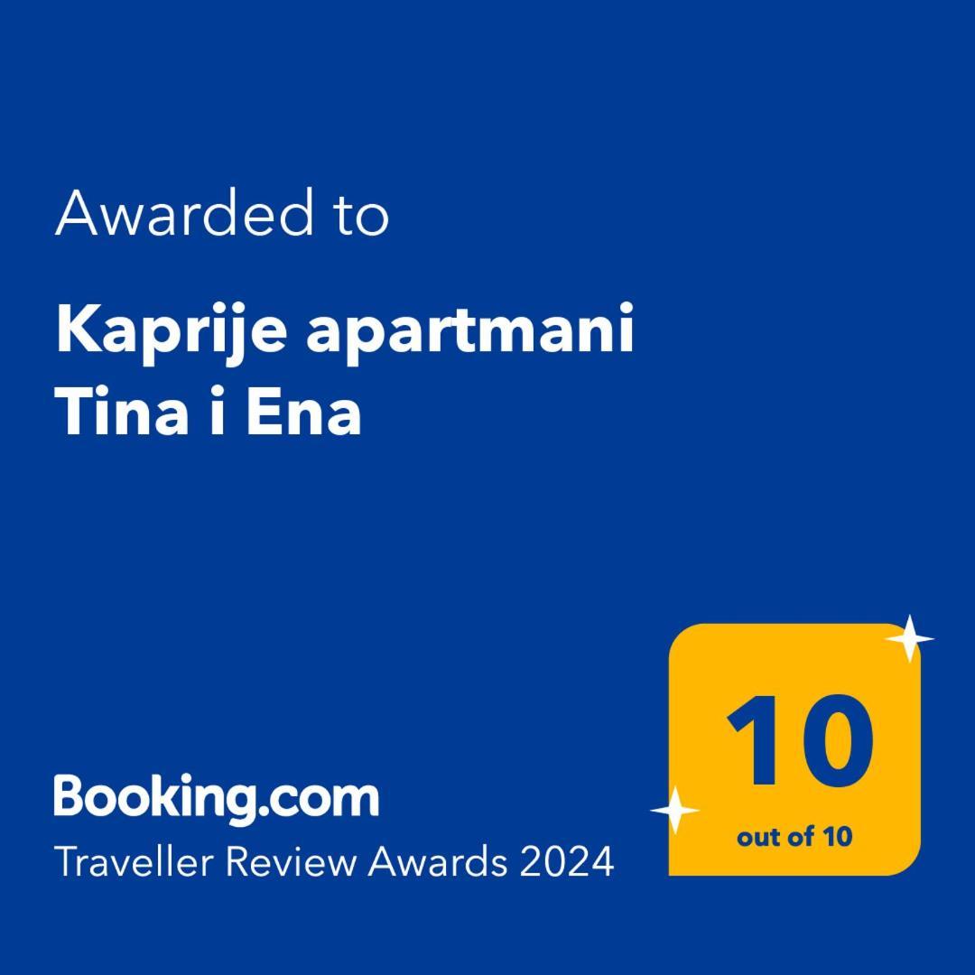 Kaprije Apartmani Tina I Ena Екстериор снимка